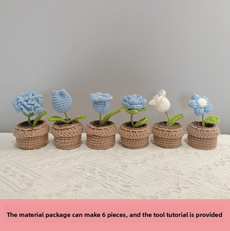 crochet flower kit