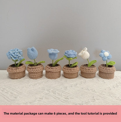 crochet flower kit
