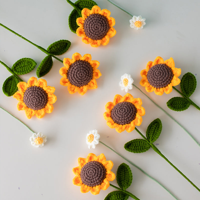 crochet flower kit