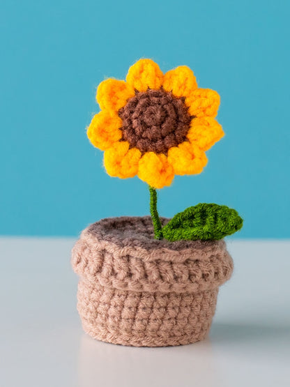 crochet flower kit