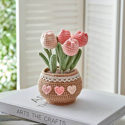 crochet flower kit