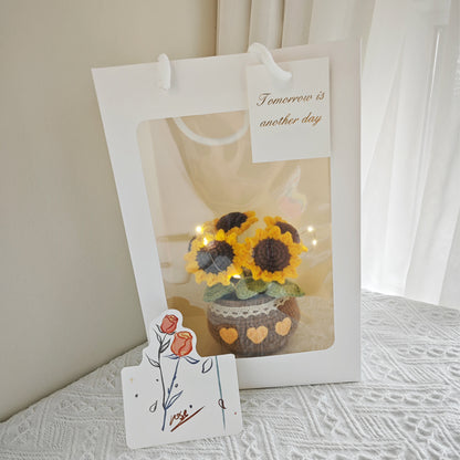 crochet flower kit