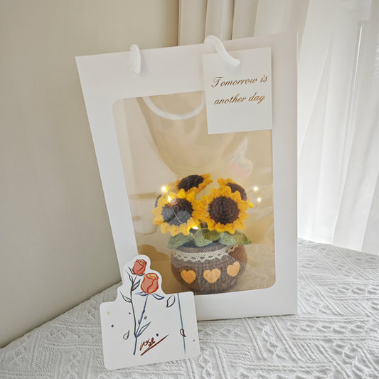 crochet flower kit