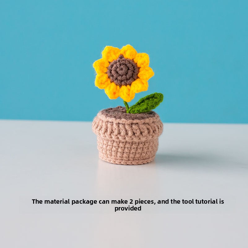 crochet flower kit