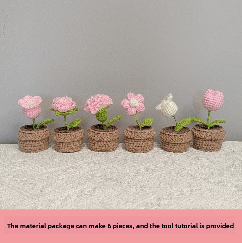 crochet flower kit