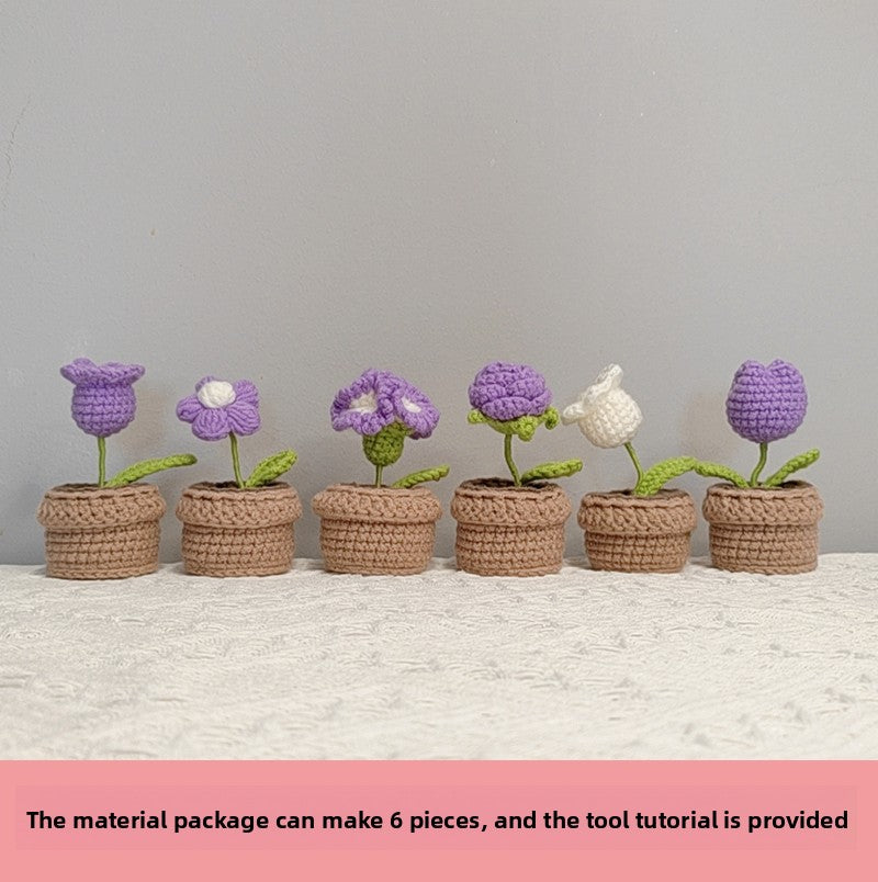 crochet flower kit
