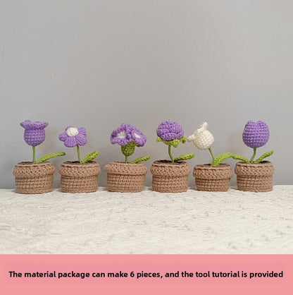 crochet flower kit