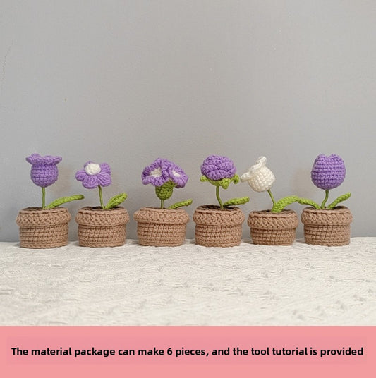crochet flower kit