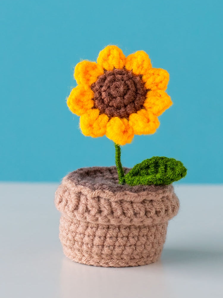 crochet flower kit