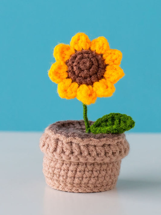 crochet flower kit