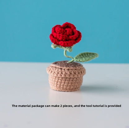 crochet flower kit
