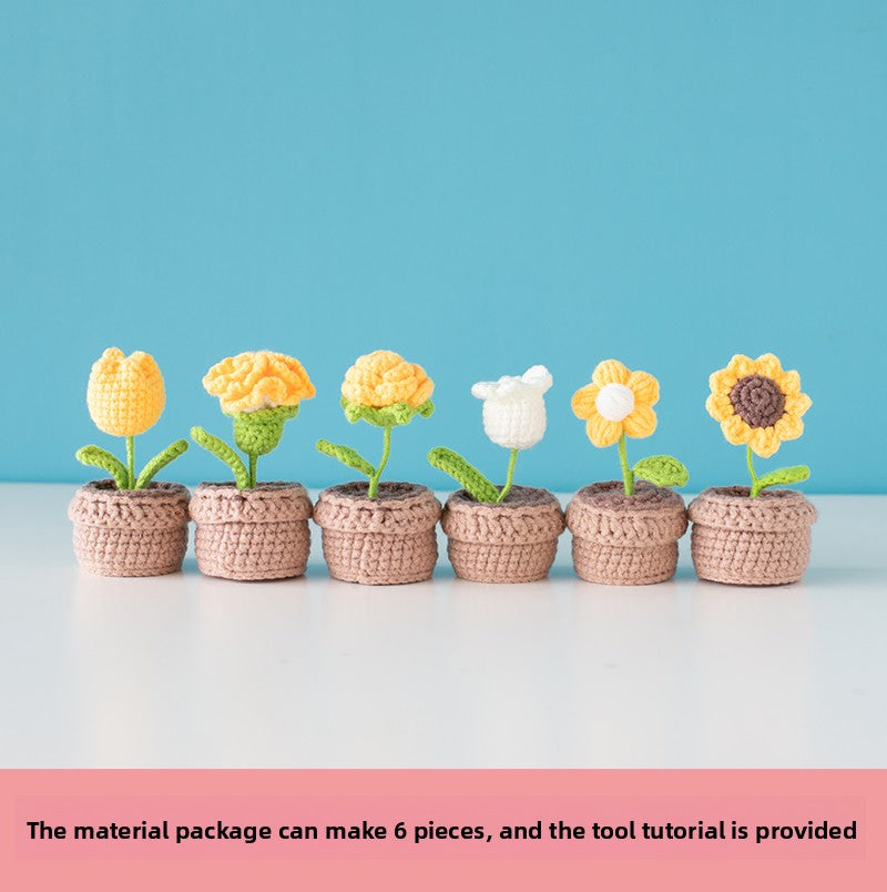 crochet flower kit