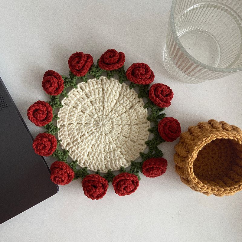 crochet flower set