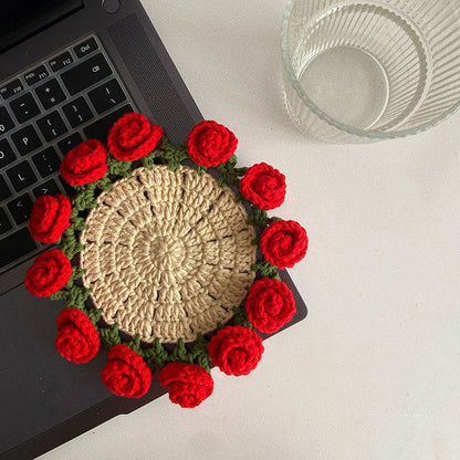 crochet flower set