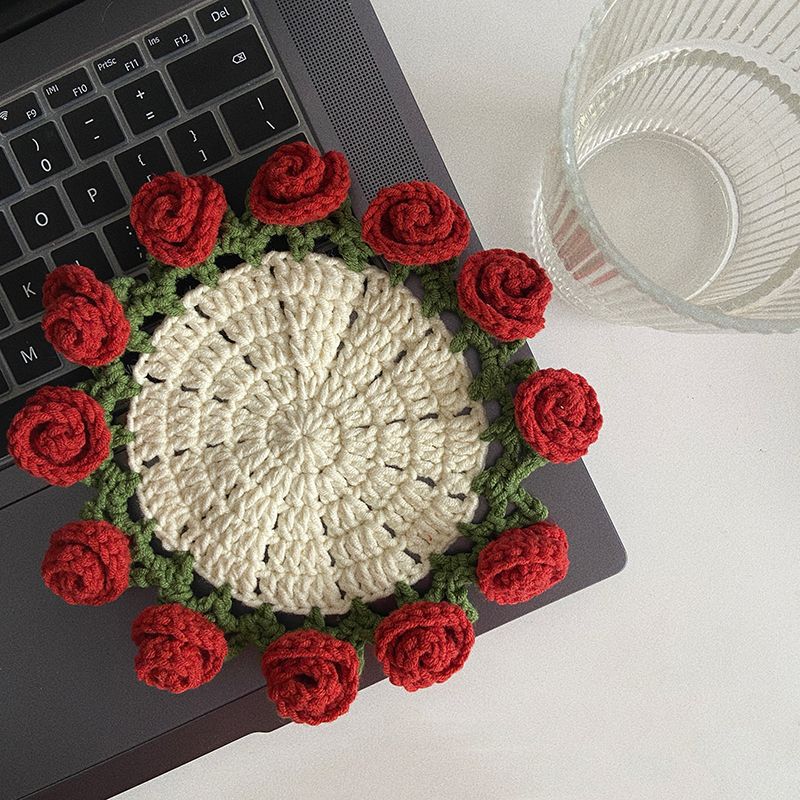 crochet flower set