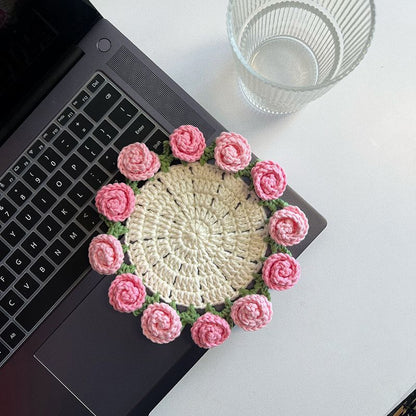 crochet flower set