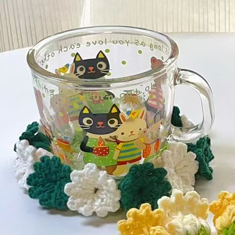 crochet flower set