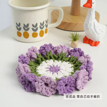 crochet flower set
