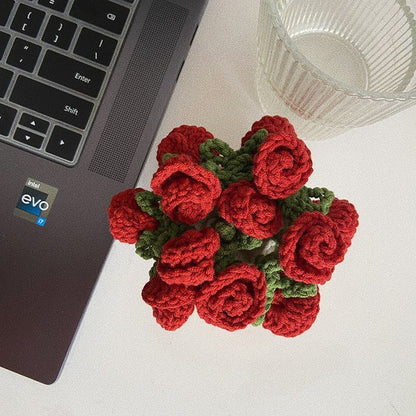 crochet flower set