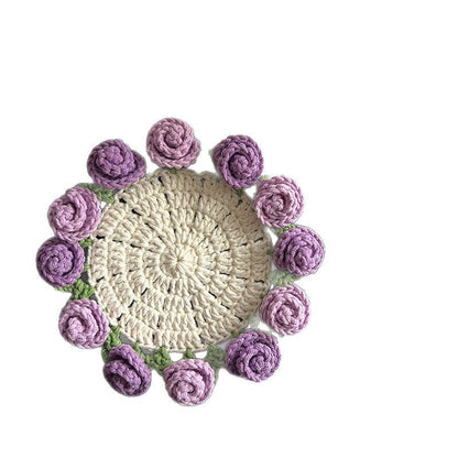 crochet flower set