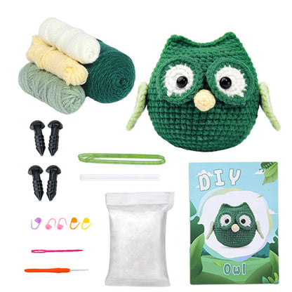 Crochet material kit animal cute figurine