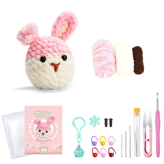 Crochet material kit animal cute figurine