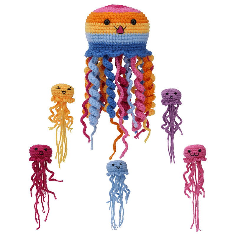 Crochet material kit animal cute figurine