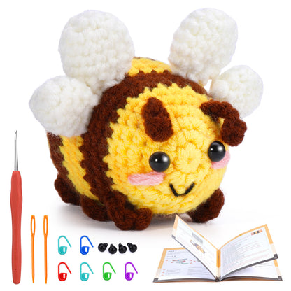 Crochet material kit animal cute figurine