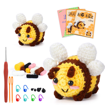 Crochet material kit animal cute figurine