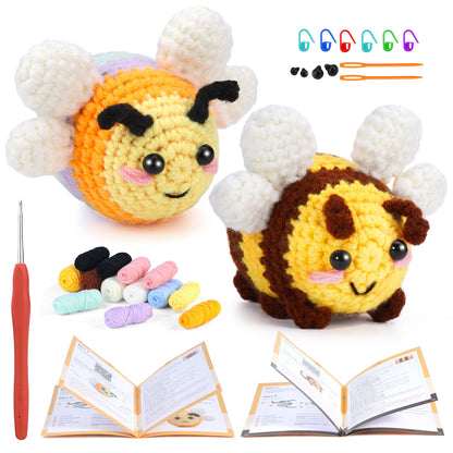 Crochet material kit animal cute figurine