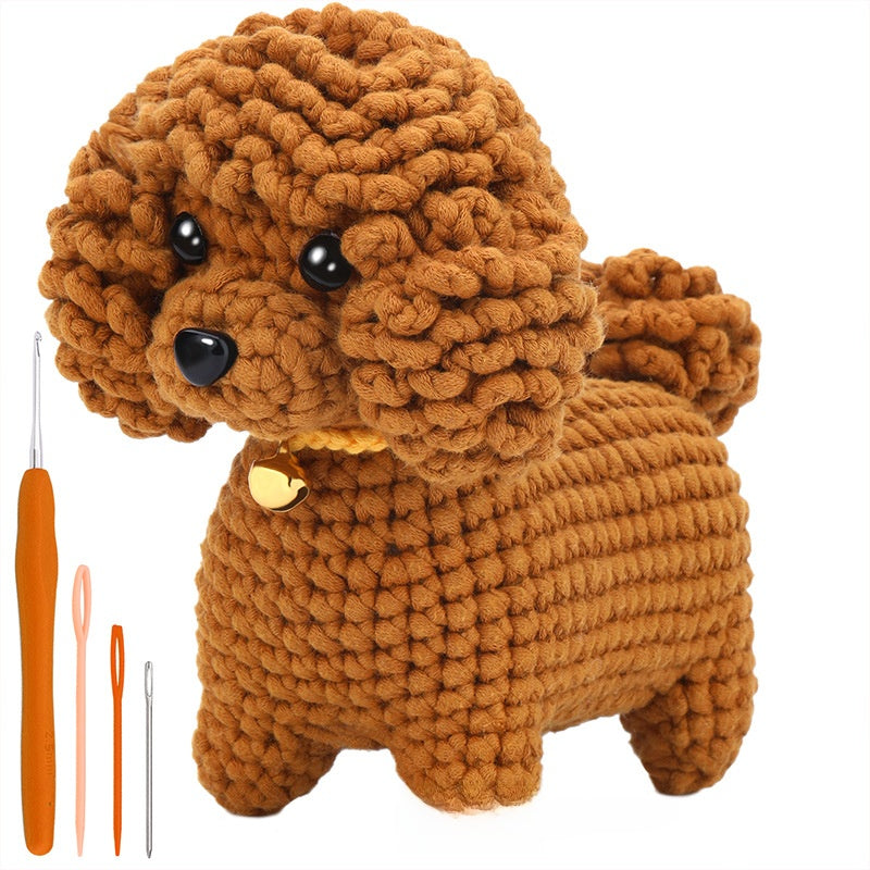 Crochet material kit animal cute figurine