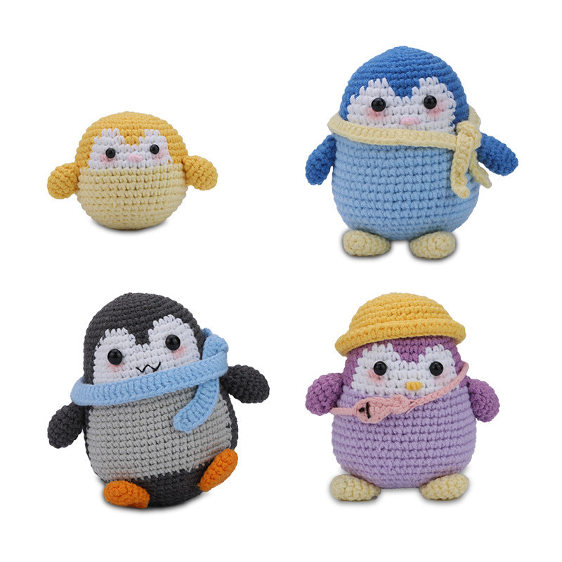 Crochet material kit animal cute figurine