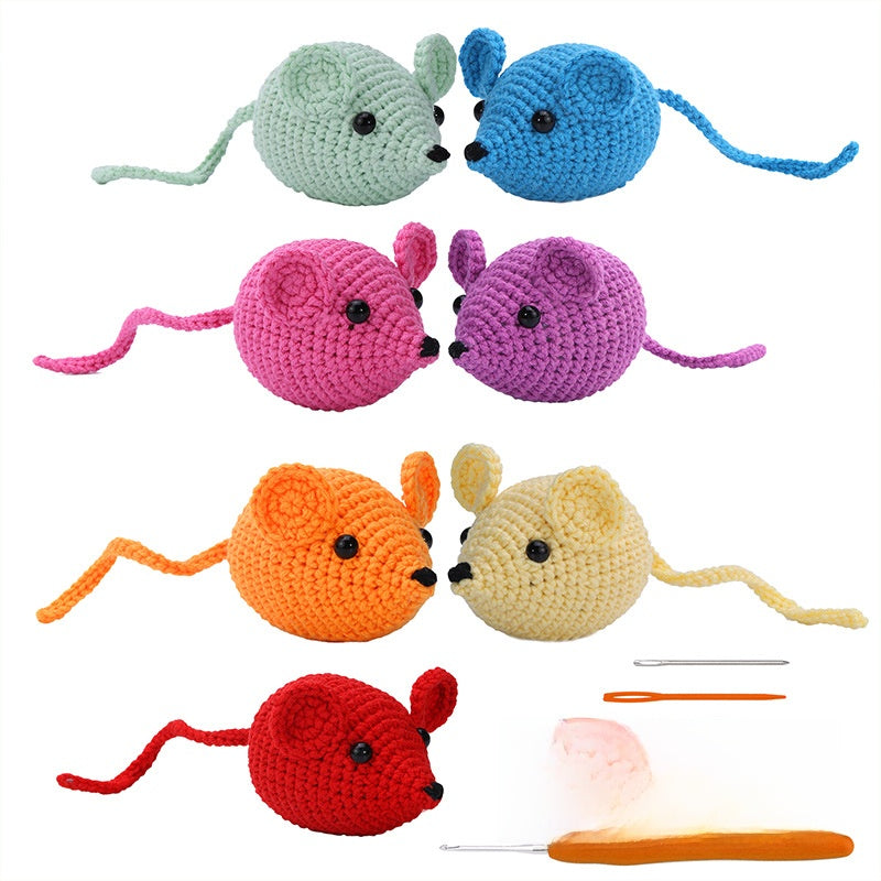 Crochet material kit animal cute figurine