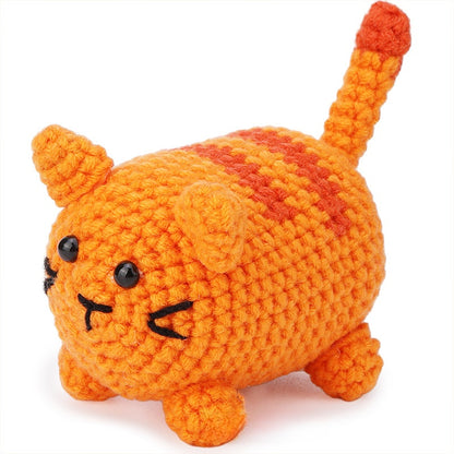 Crochet material kit animal cute figurine