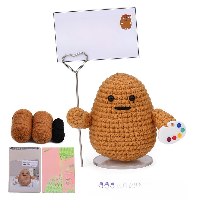 Crochet material kit animal cute figurine