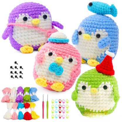 Crochet Material Kit Penguin