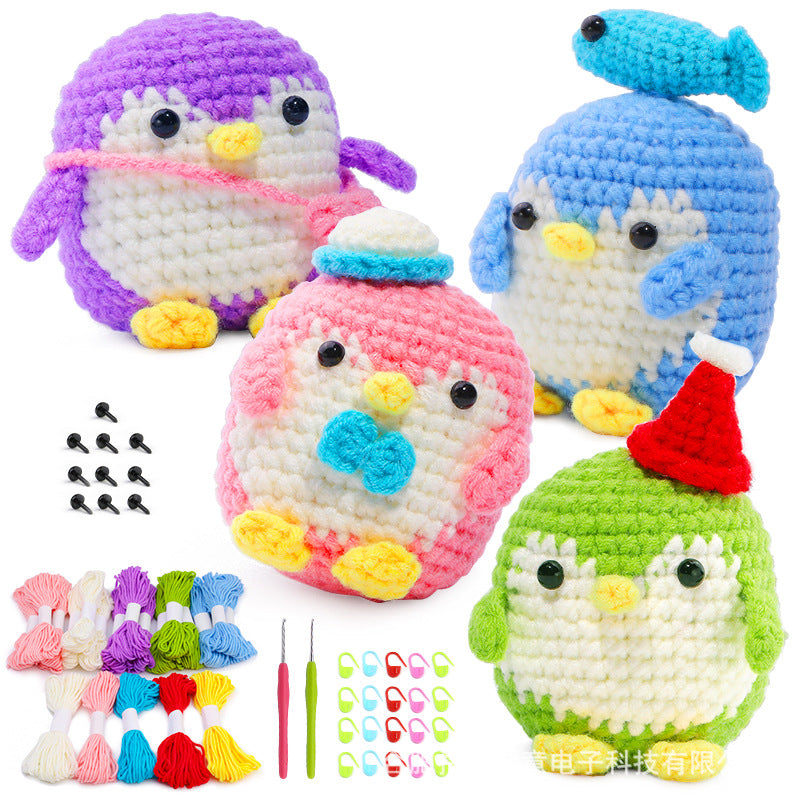 Crochet Material Kit Penguin