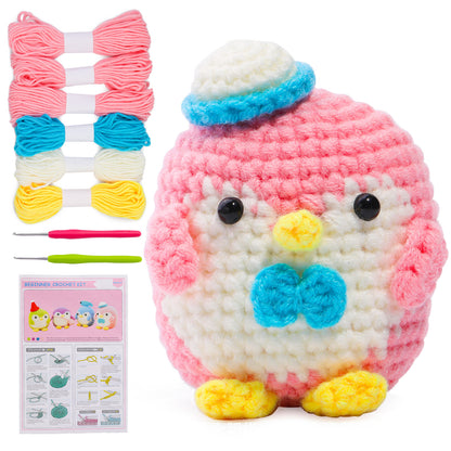 Crochet Material Kit Penguin