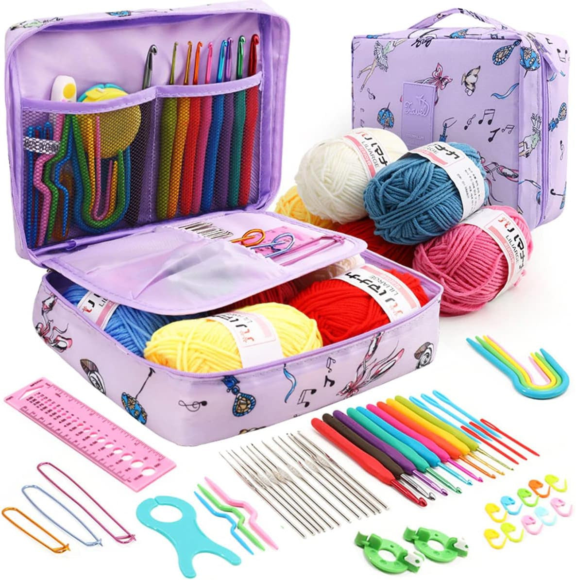 crochet set