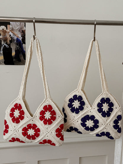 crochet shoulder bag