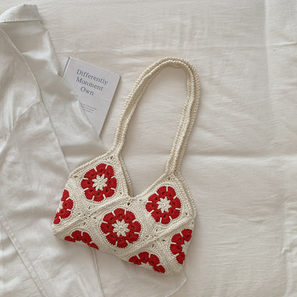 crochet shoulder bag