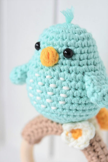 Crochet whale doll