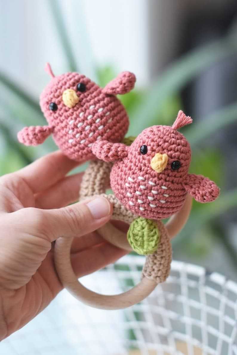 Crochet whale doll