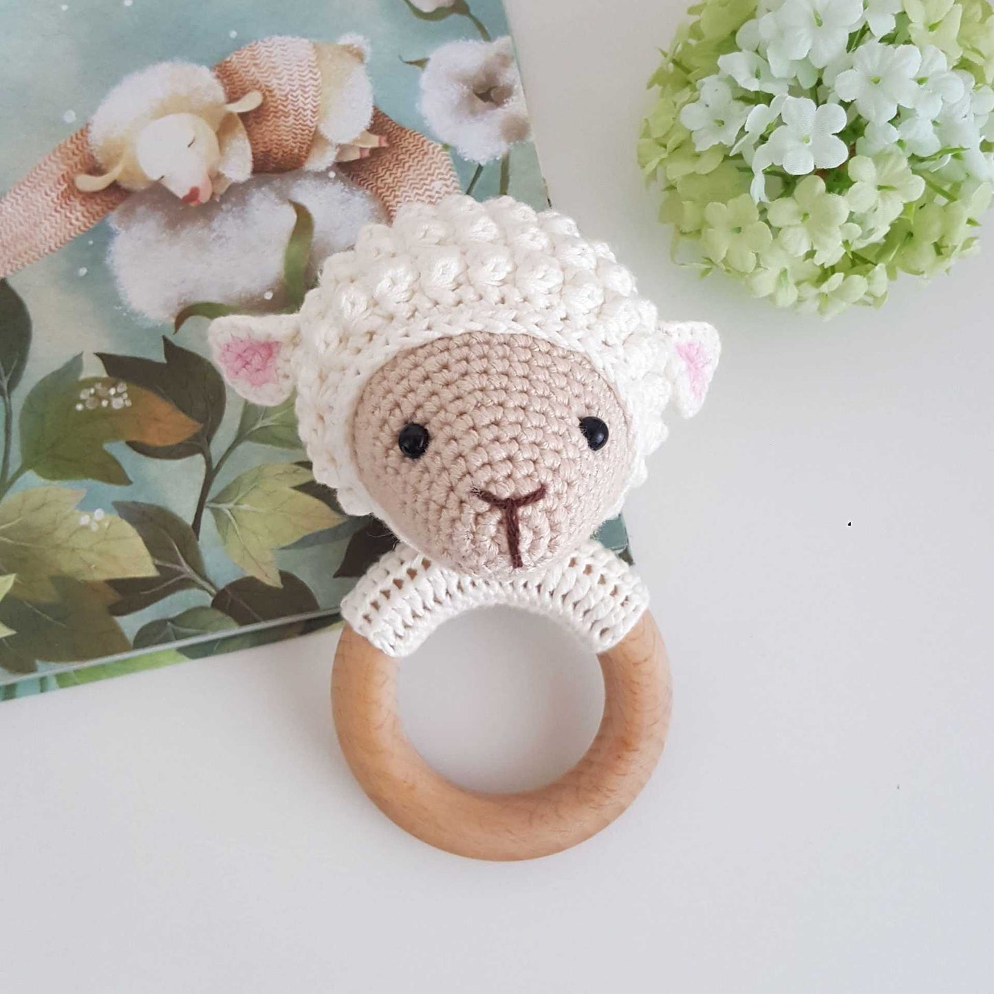 Crochet whale doll