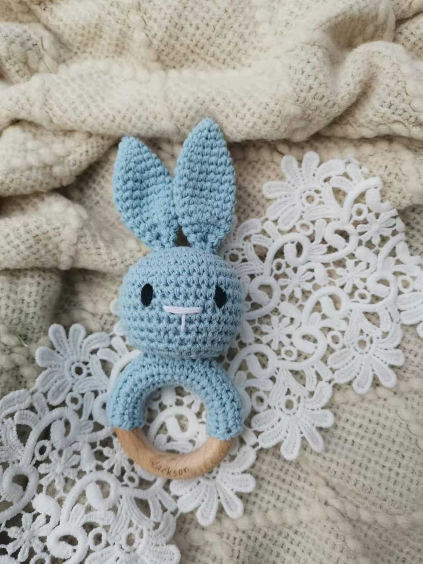 Crochet whale doll