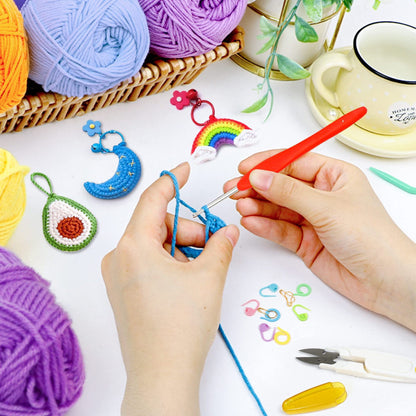 crochet wool set