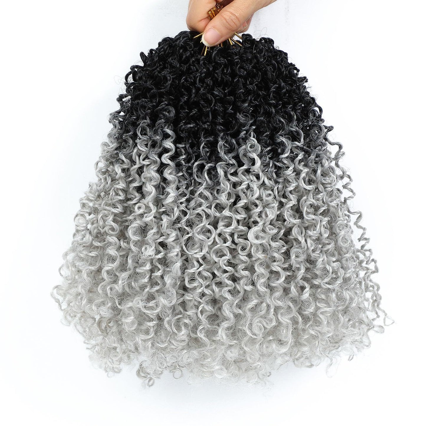 Crocheted Braided Synthetic Wig