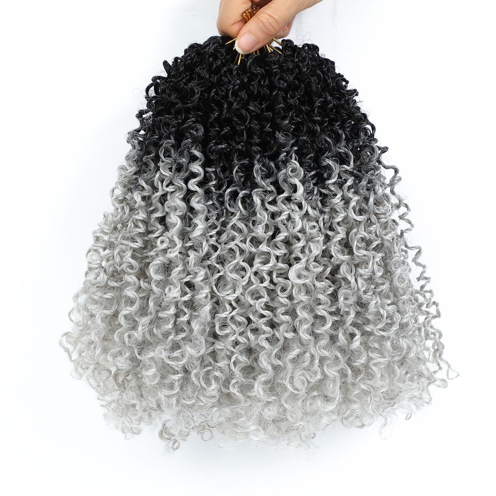 Crocheted Braided Synthetic Wig