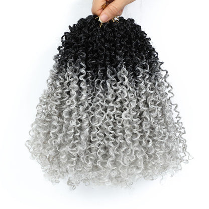 Crocheted Braided Synthetic Wig