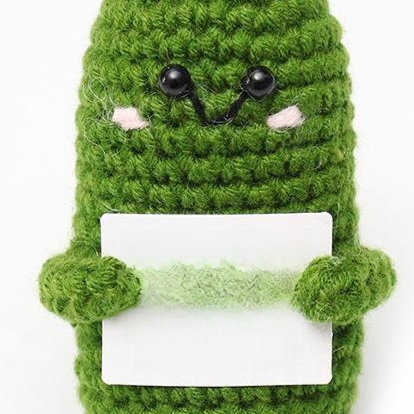 Crocheted toy doll